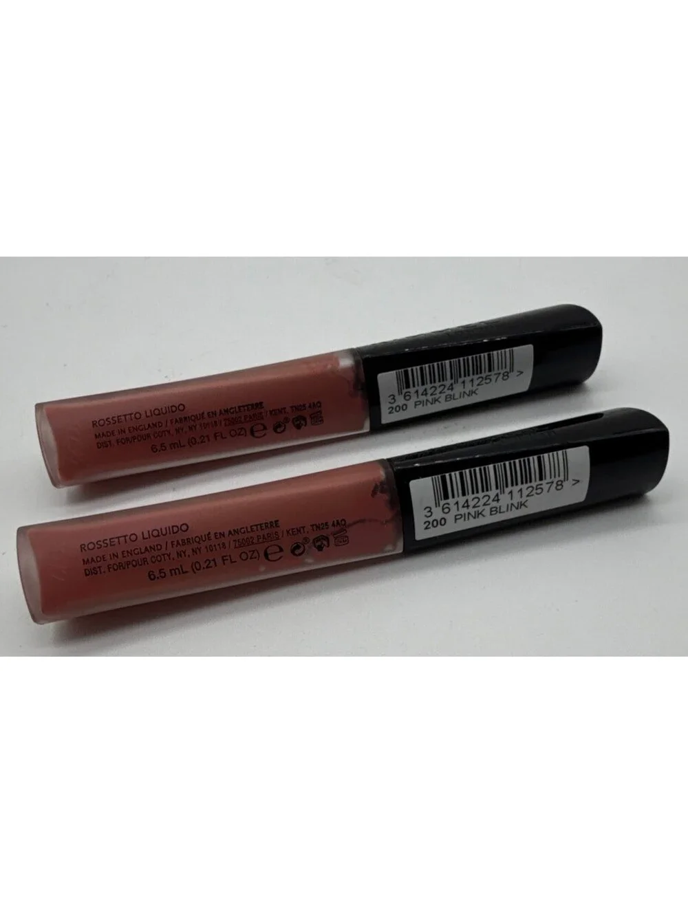 Rimmel Stay Matte Liquid Lip Colour Matte Liquid Lipstick 200 Pink Blink 2pc